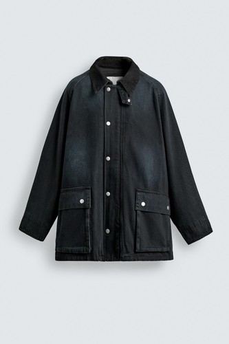 Zara men contrasting - contrasting, snap