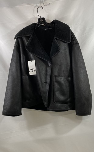 Zara men black double - double, faced